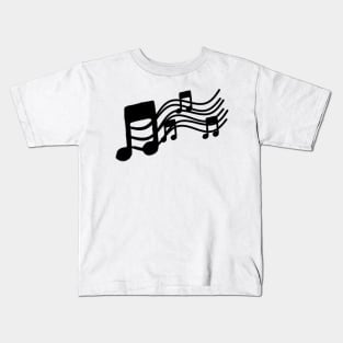 Musical notes Kids T-Shirt